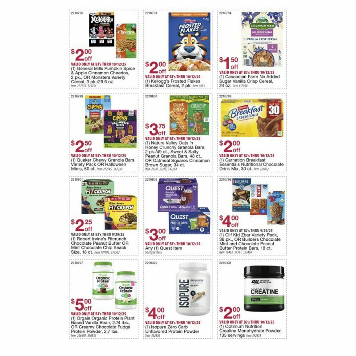 Weekly ad BJ's 09/22/2025 - 10/06/2025