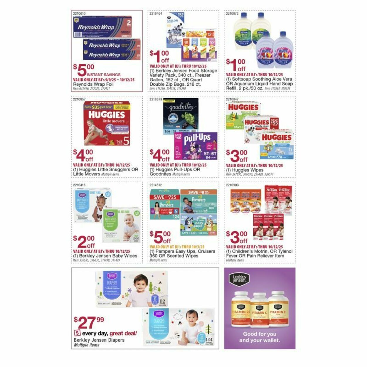 Weekly ad BJ's 09/22/2025 - 10/06/2025