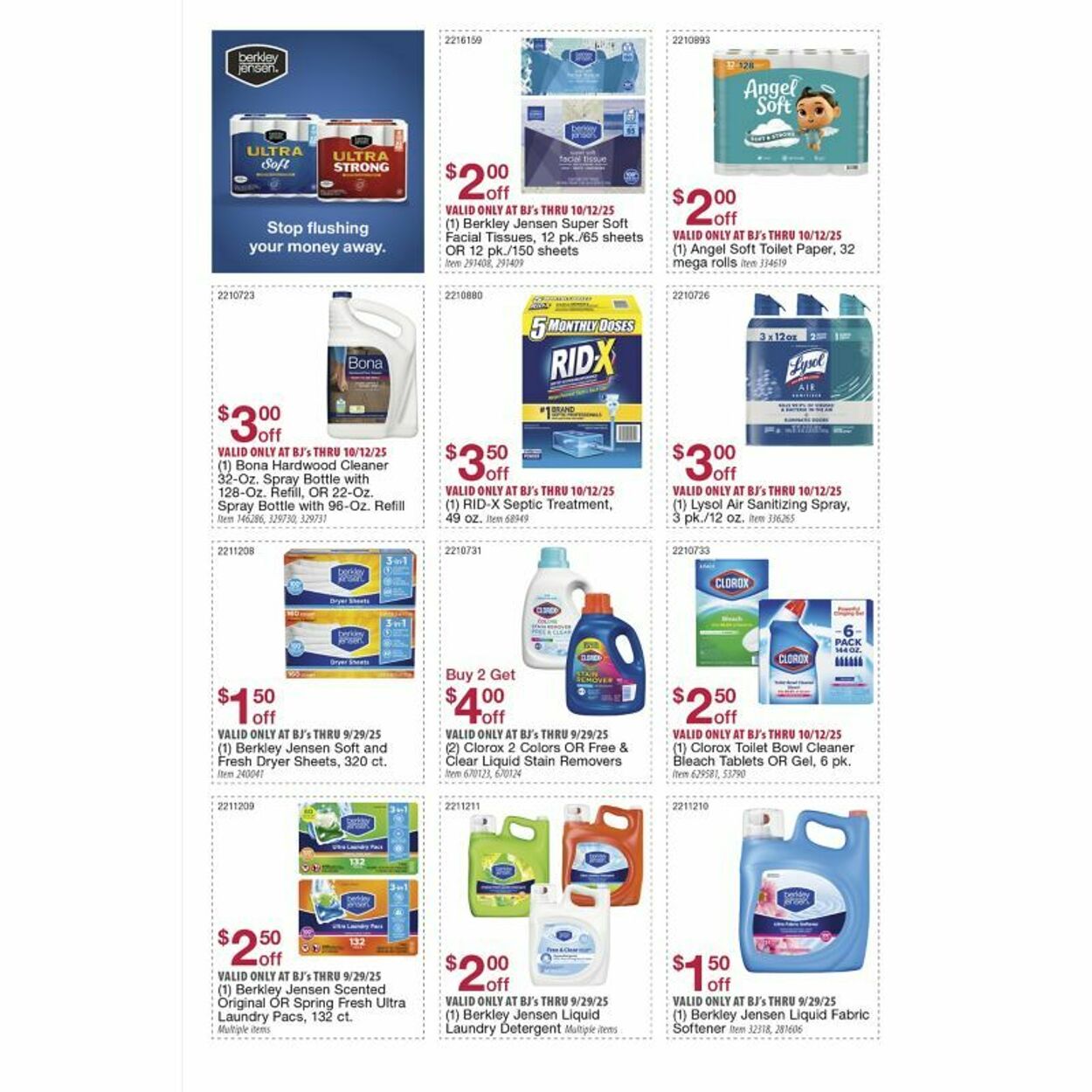 Weekly ad BJ's 09/22/2025 - 10/06/2025