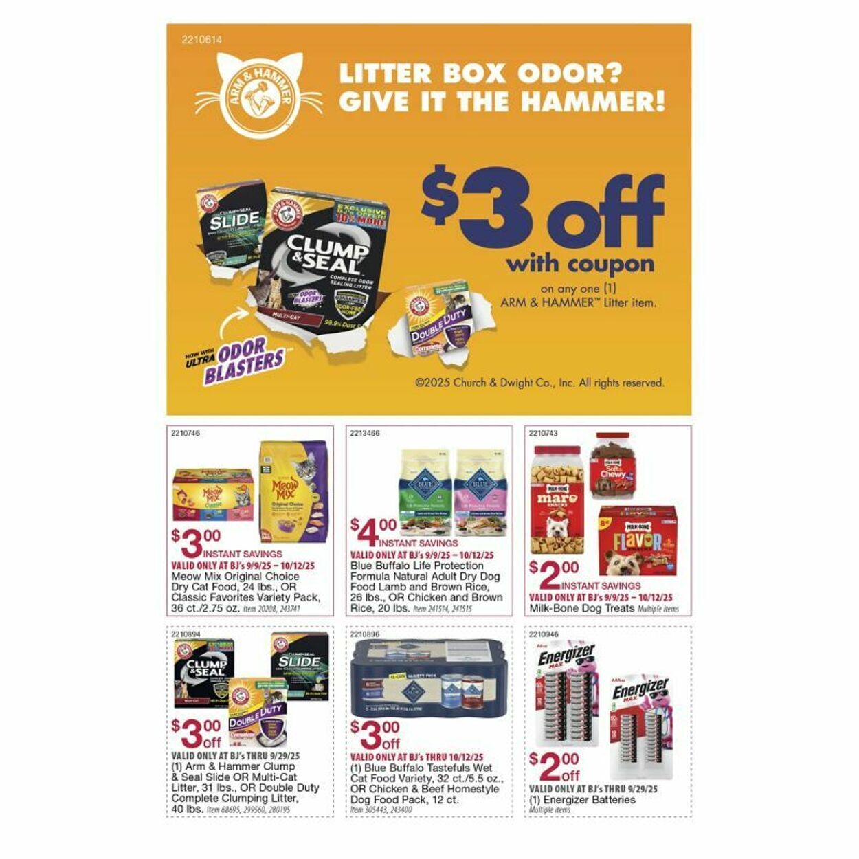 Weekly ad BJ's 09/22/2025 - 10/06/2025