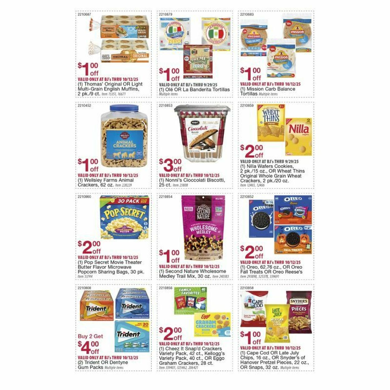 Weekly ad BJ's 09/22/2025 - 10/06/2025