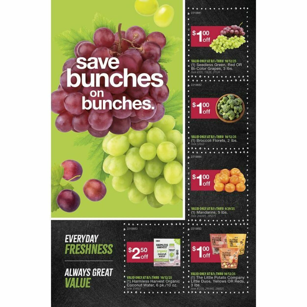 Weekly ad BJ's 09/22/2025 - 10/06/2025