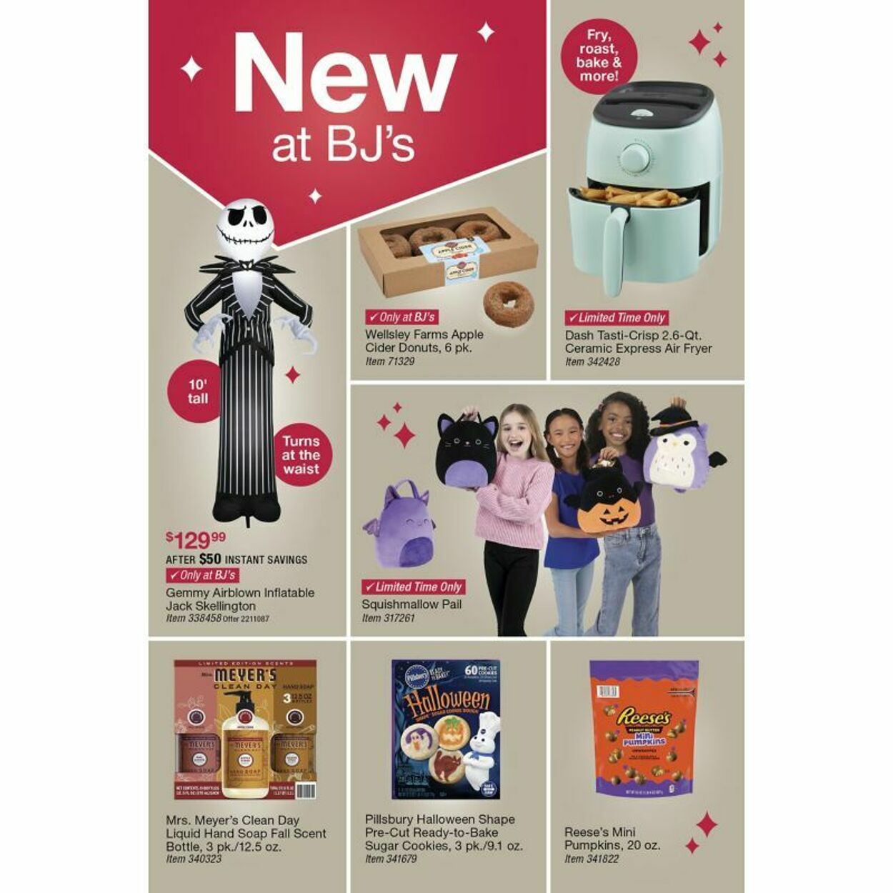 Weekly ad BJ's 09/22/2025 - 10/06/2025
