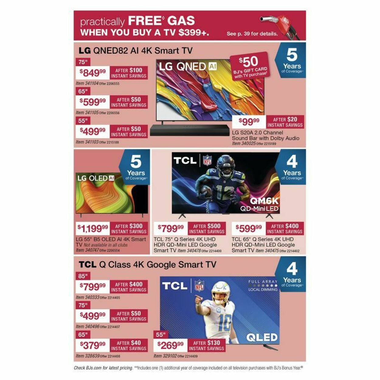 Weekly ad BJ's 09/22/2025 - 10/06/2025