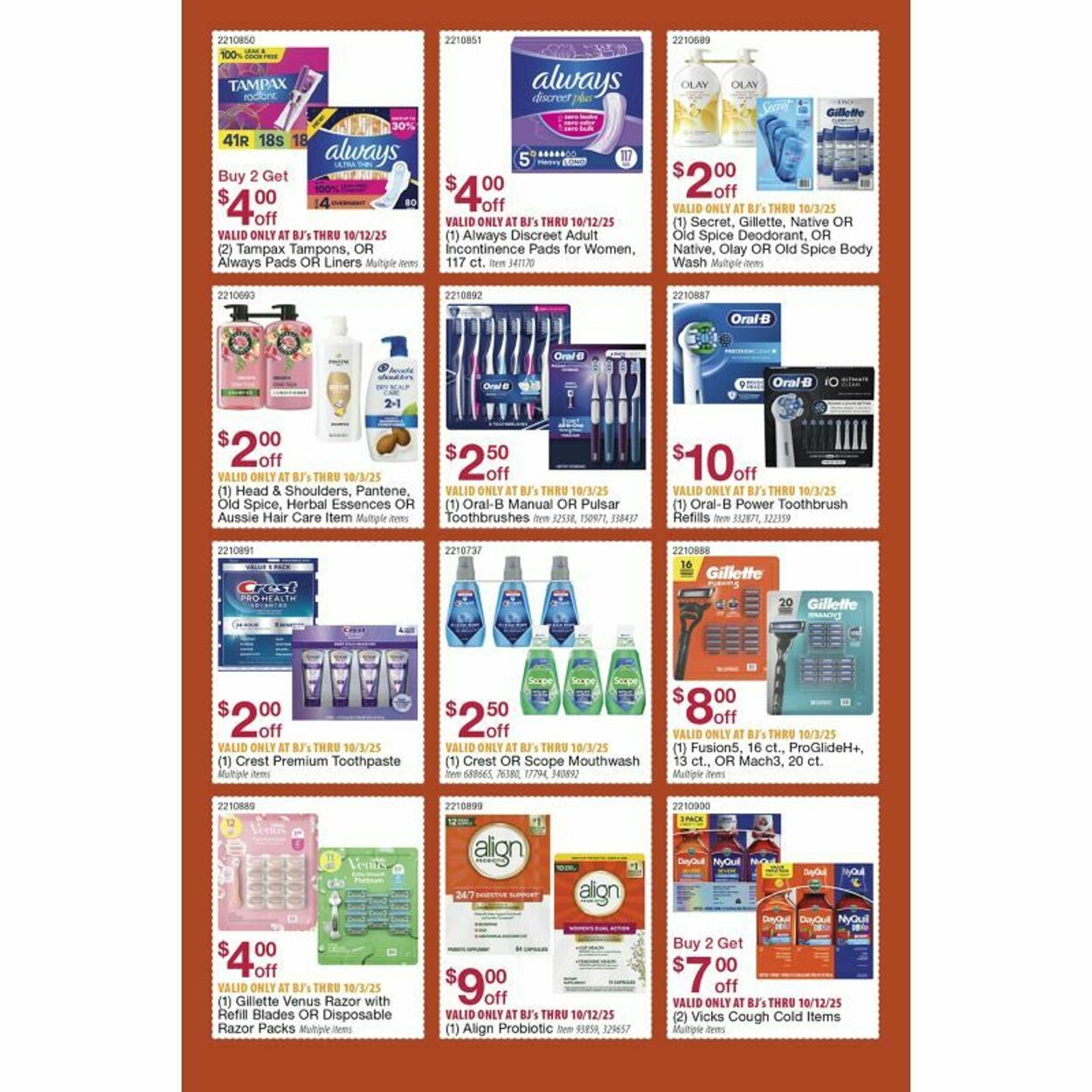 Weekly ad BJ's 09/22/2025 - 10/06/2025