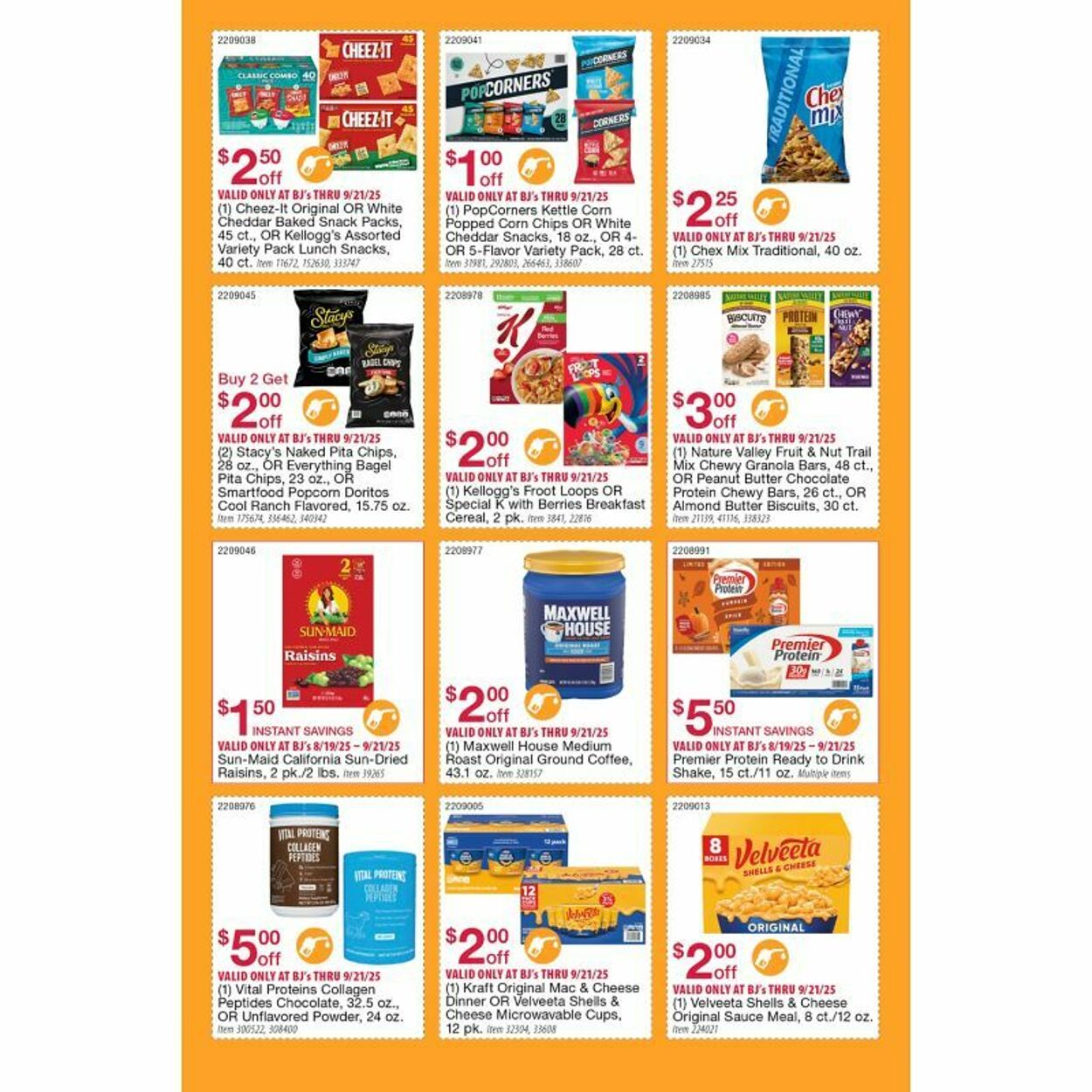 Weekly ad BJ's 08/25/2025 - 09/01/2025
