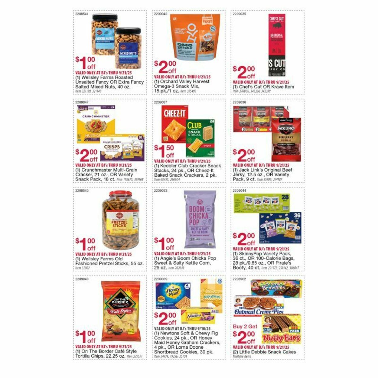 Weekly ad BJ's 08/25/2025 - 09/01/2025