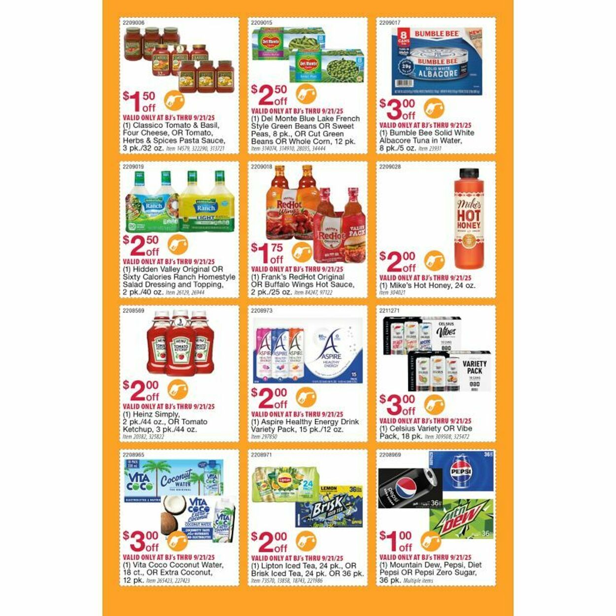 Weekly ad BJ's 08/25/2025 - 09/01/2025