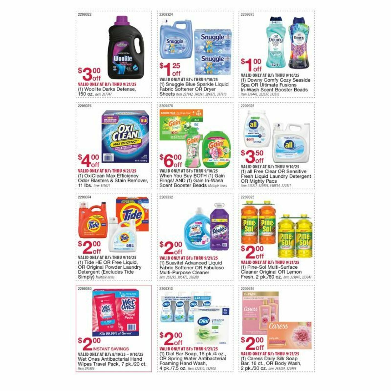 Weekly ad BJ's 08/25/2025 - 09/01/2025