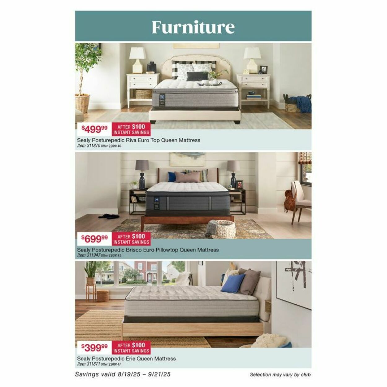 Weekly ad BJ's 08/25/2025 - 09/01/2025
