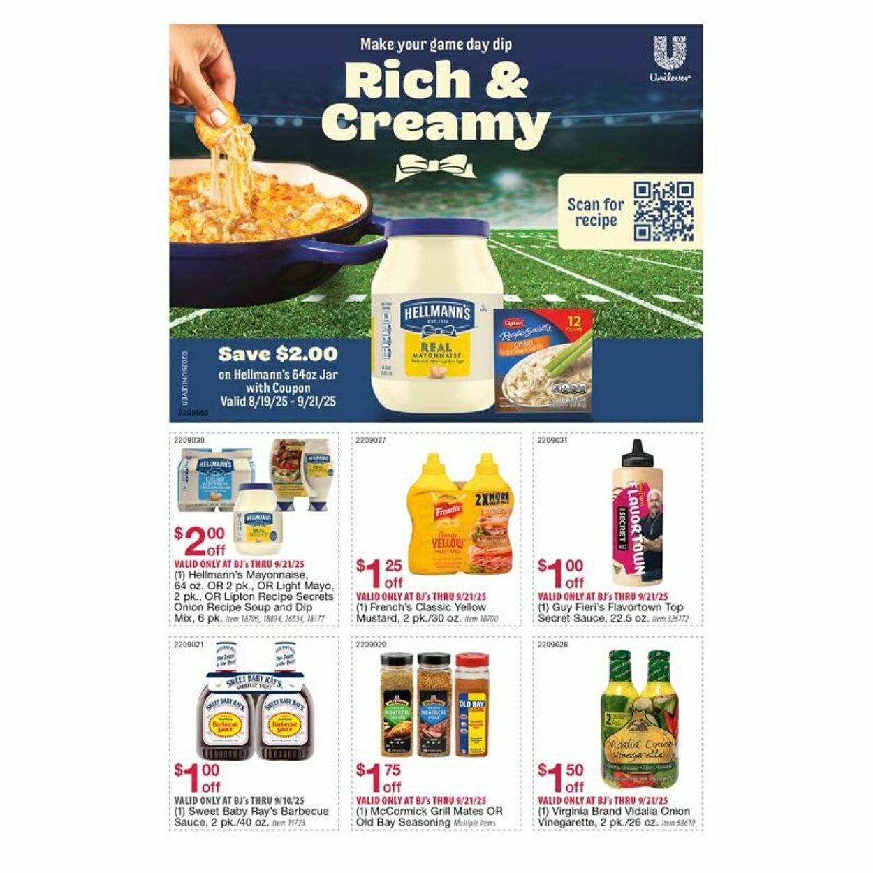Weekly ad BJ's 08/25/2025 - 09/01/2025