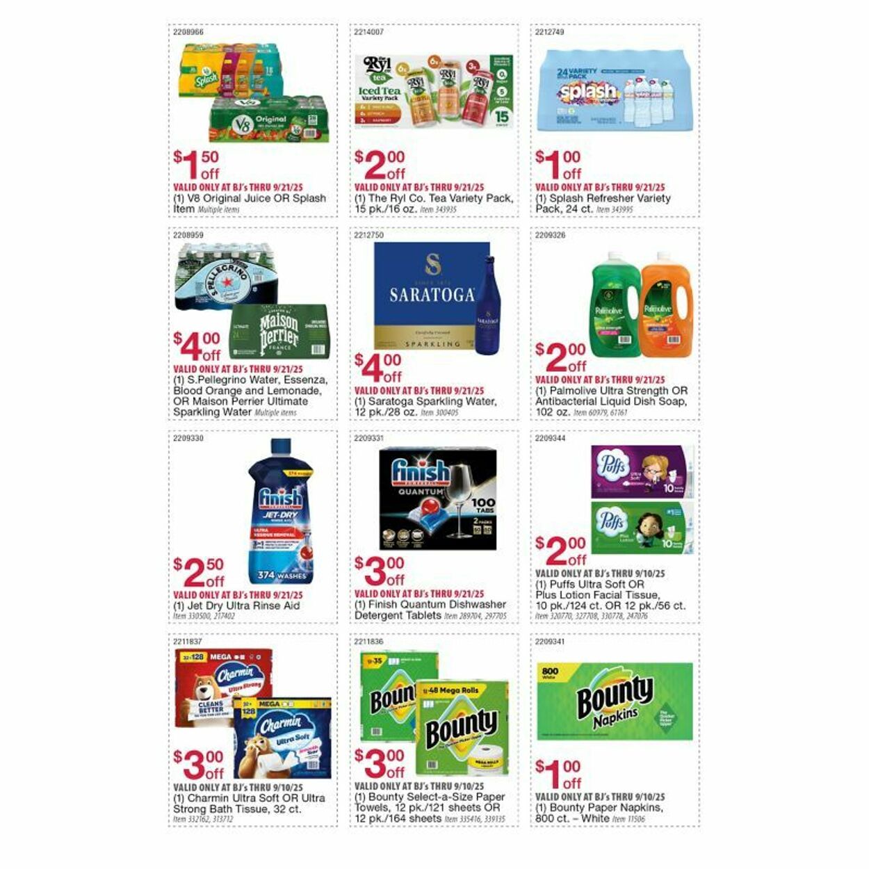 Weekly ad BJ's 08/25/2025 - 09/01/2025