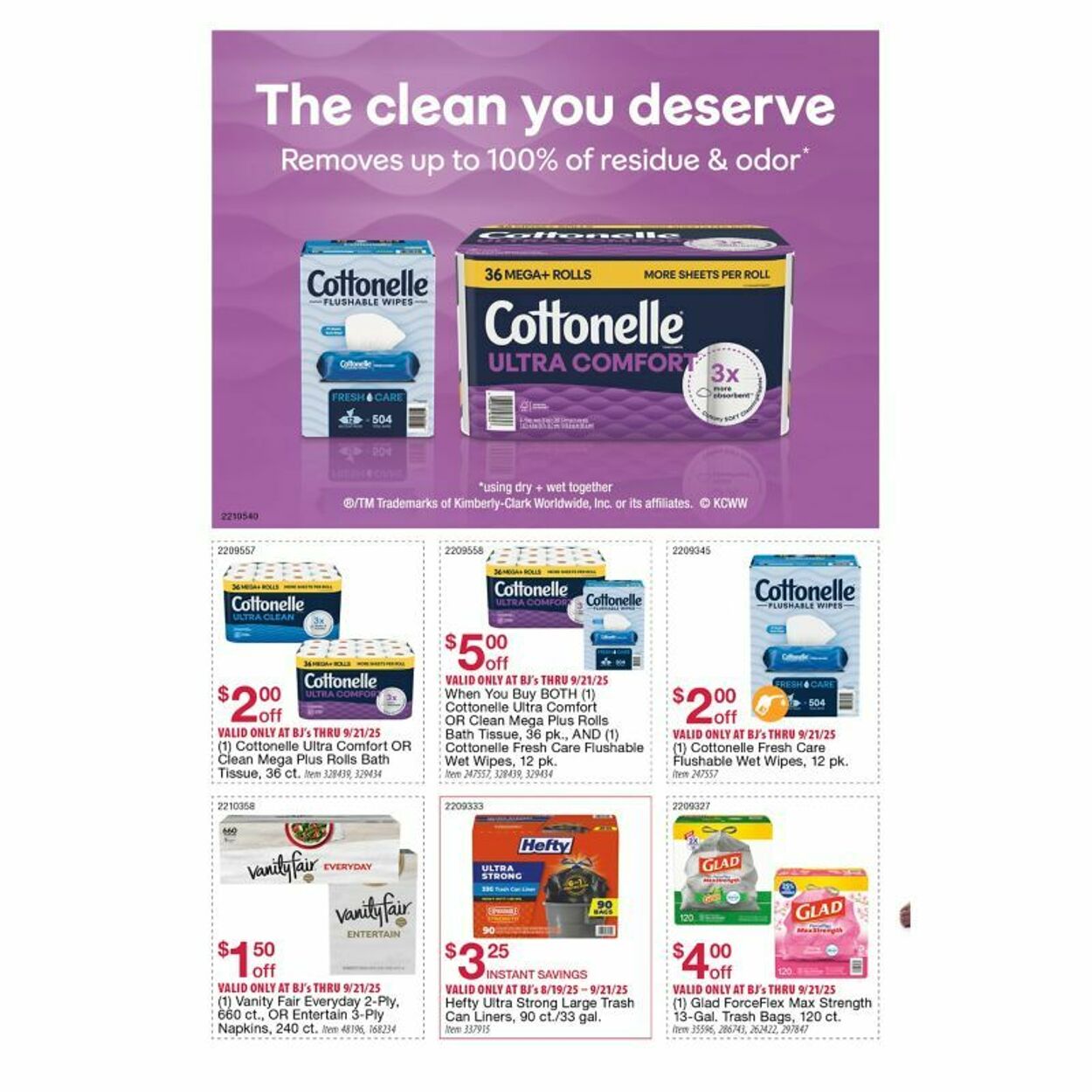 Weekly ad BJ's 08/25/2025 - 09/01/2025