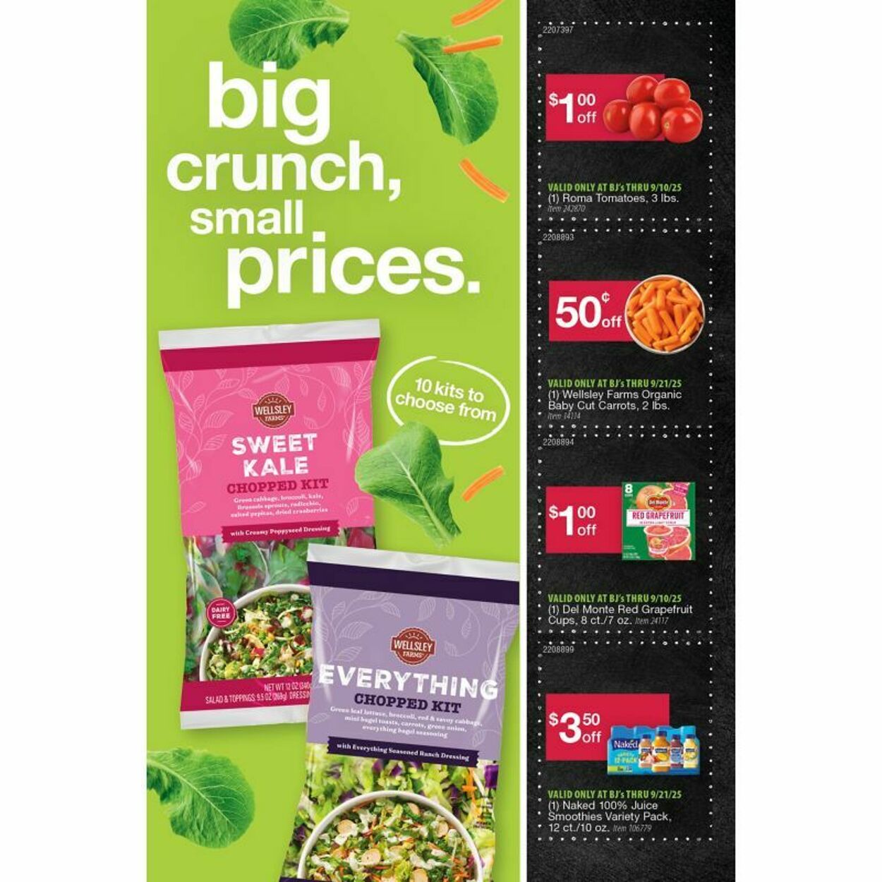 Weekly ad BJ's 08/25/2025 - 09/01/2025