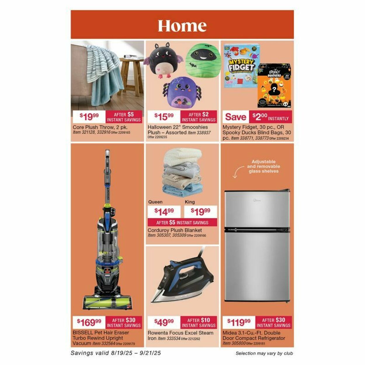 Weekly ad BJ's 08/25/2025 - 09/01/2025