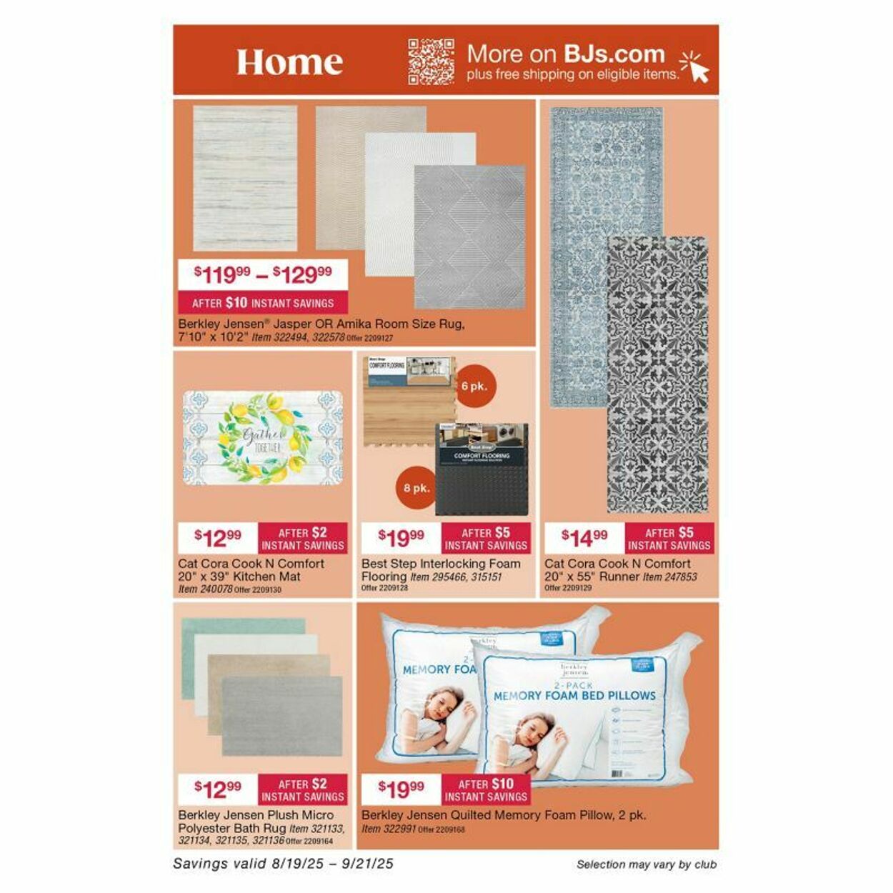 Weekly ad BJ's 08/25/2025 - 09/01/2025