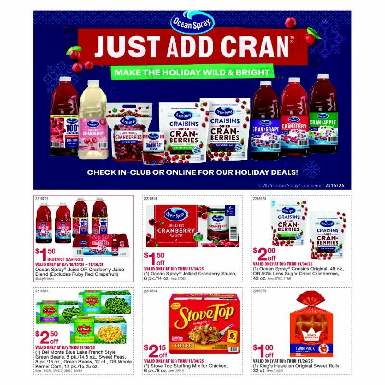 Weekly ad BJ's 11/13/2025 - 11/27/2025