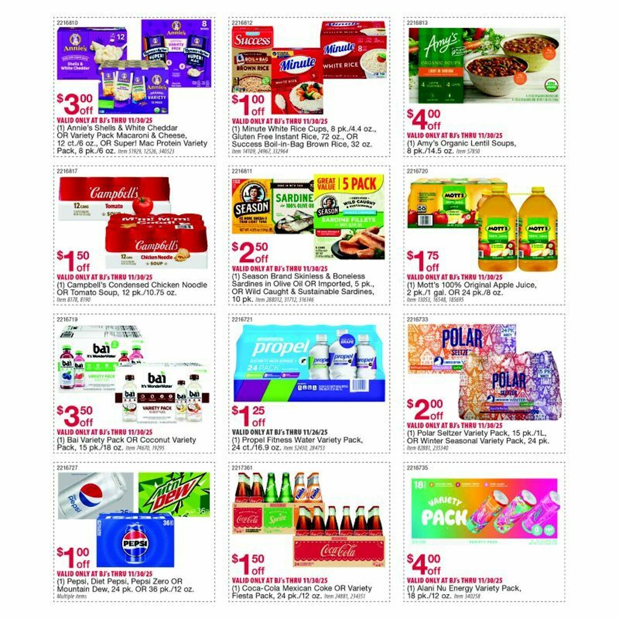Weekly ad BJ's 11/13/2025 - 11/27/2025