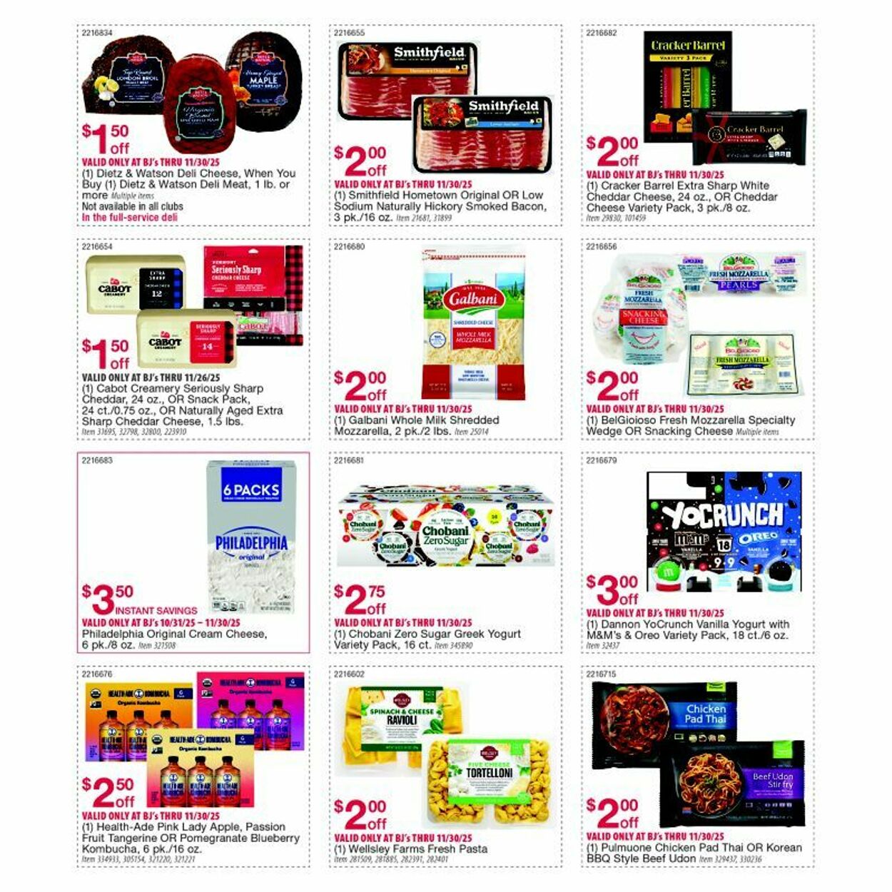 Weekly ad BJ's 11/13/2025 - 11/27/2025