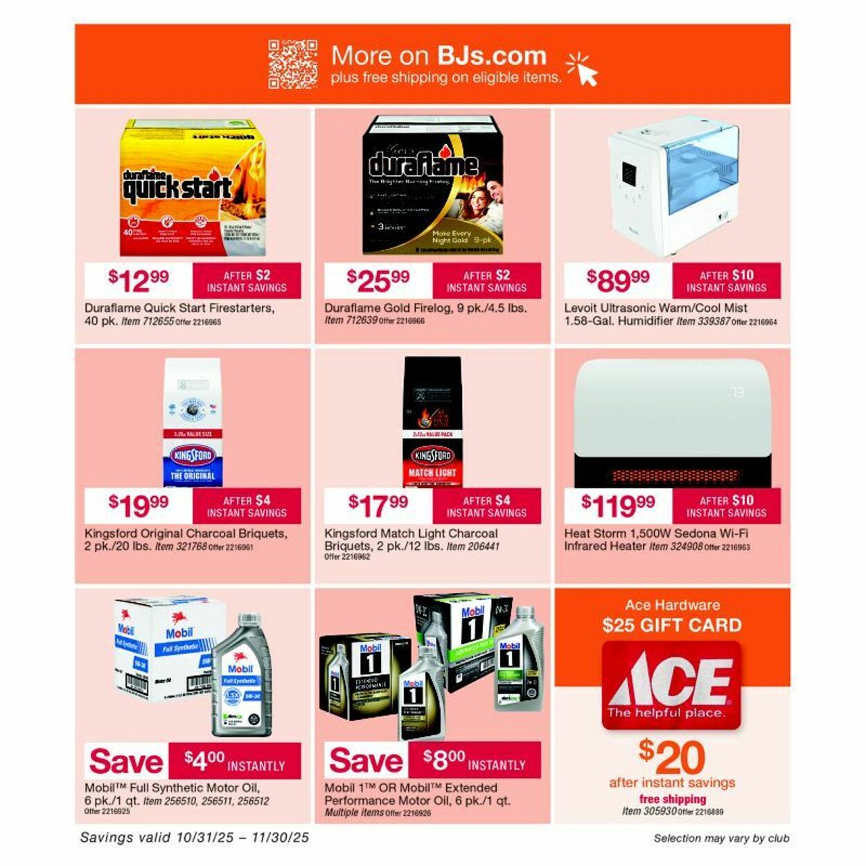 Weekly ad BJ's 11/13/2025 - 11/27/2025