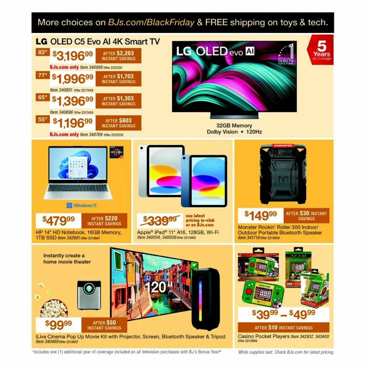 Weekly ad BJ's 11/13/2025 - 11/27/2025
