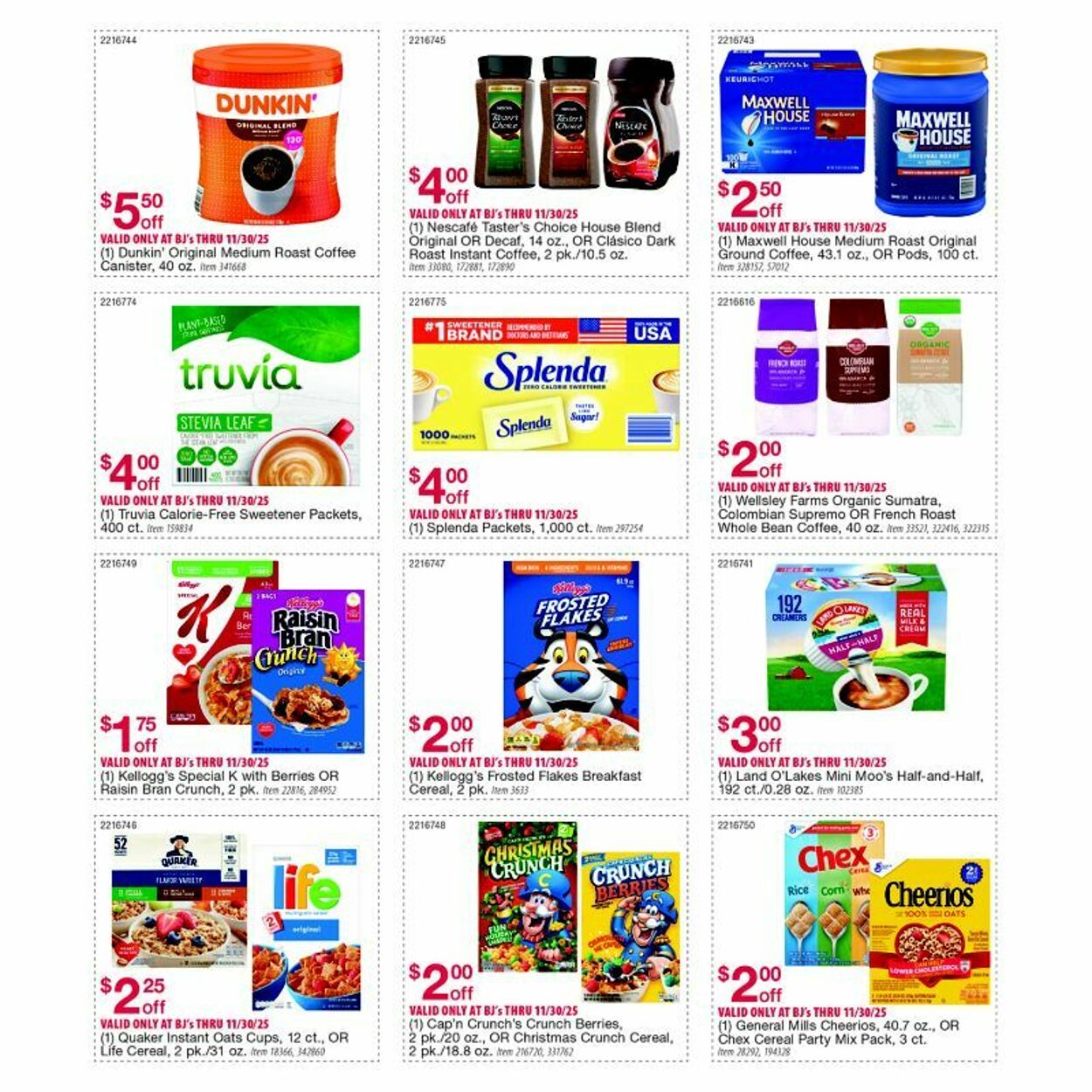 Weekly ad BJ's 11/13/2025 - 11/27/2025