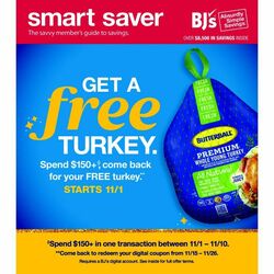 Weekly ad BJ's 11/13/2025 - 11/27/2025