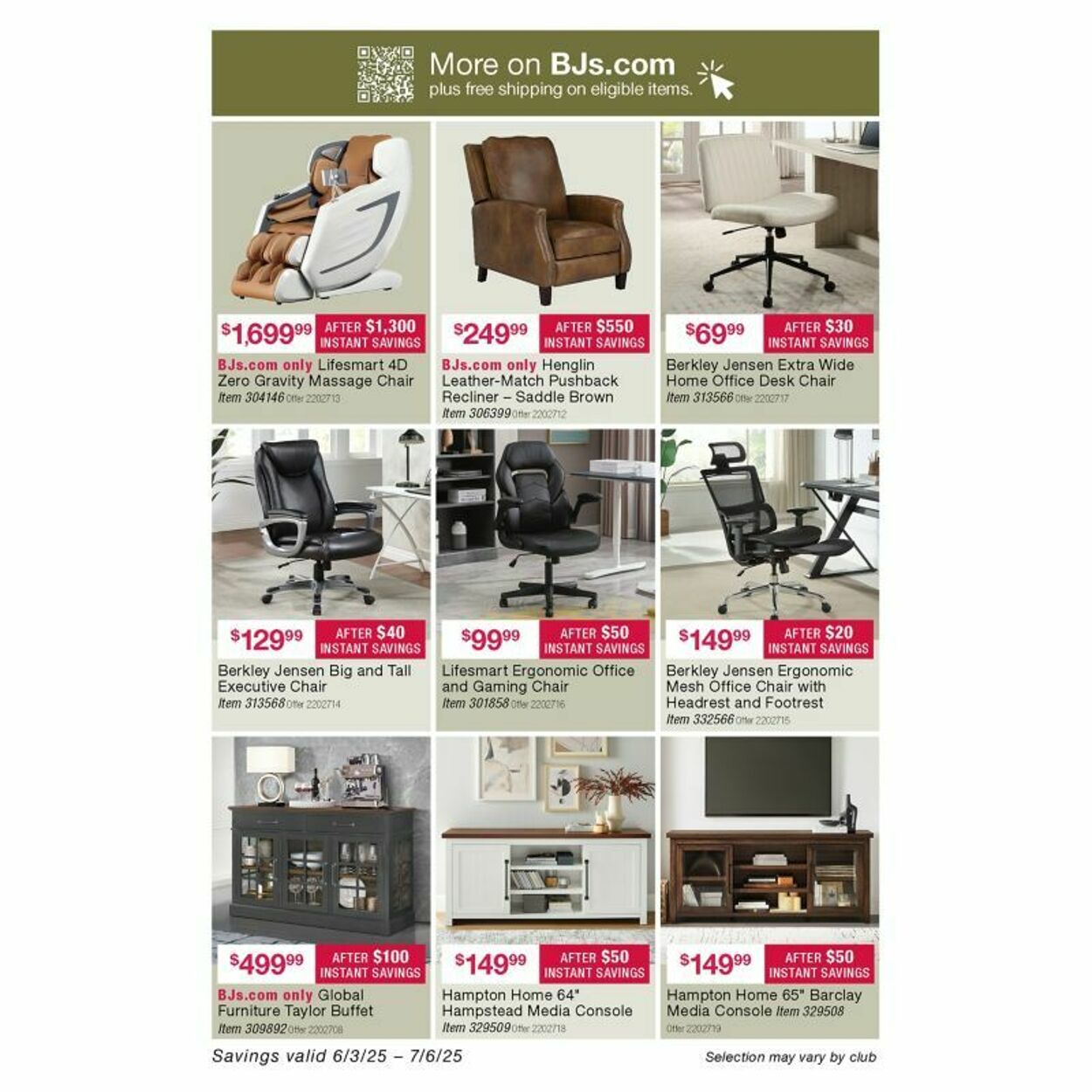 Weekly ad BJ's 06/11/2025 - 06/25/2025