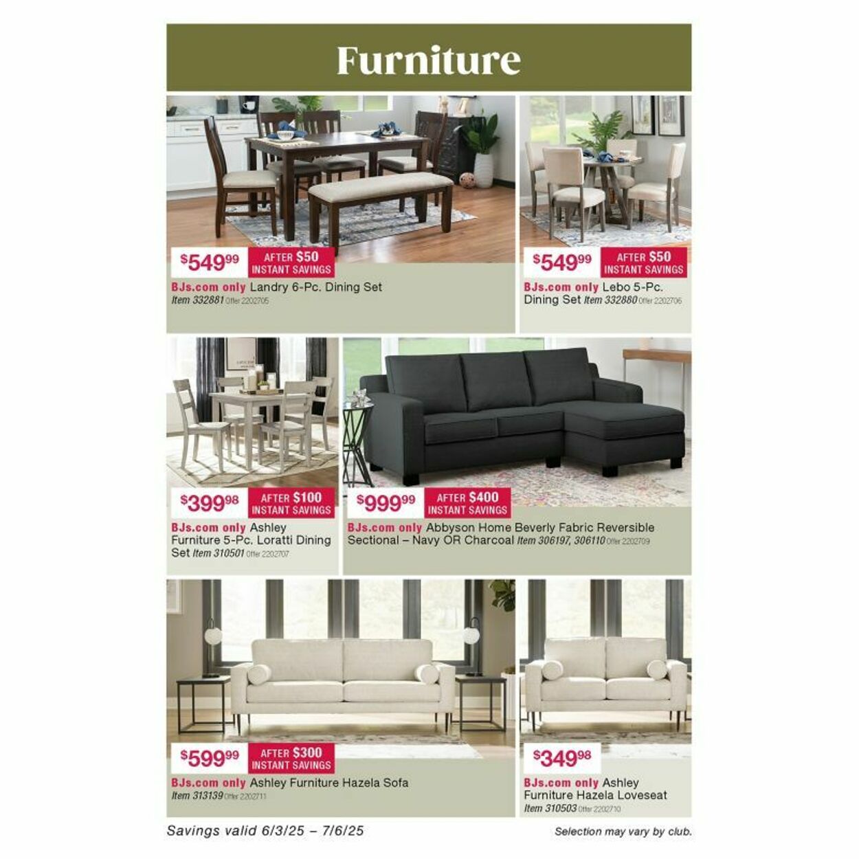 Weekly ad BJ's 06/11/2025 - 06/25/2025