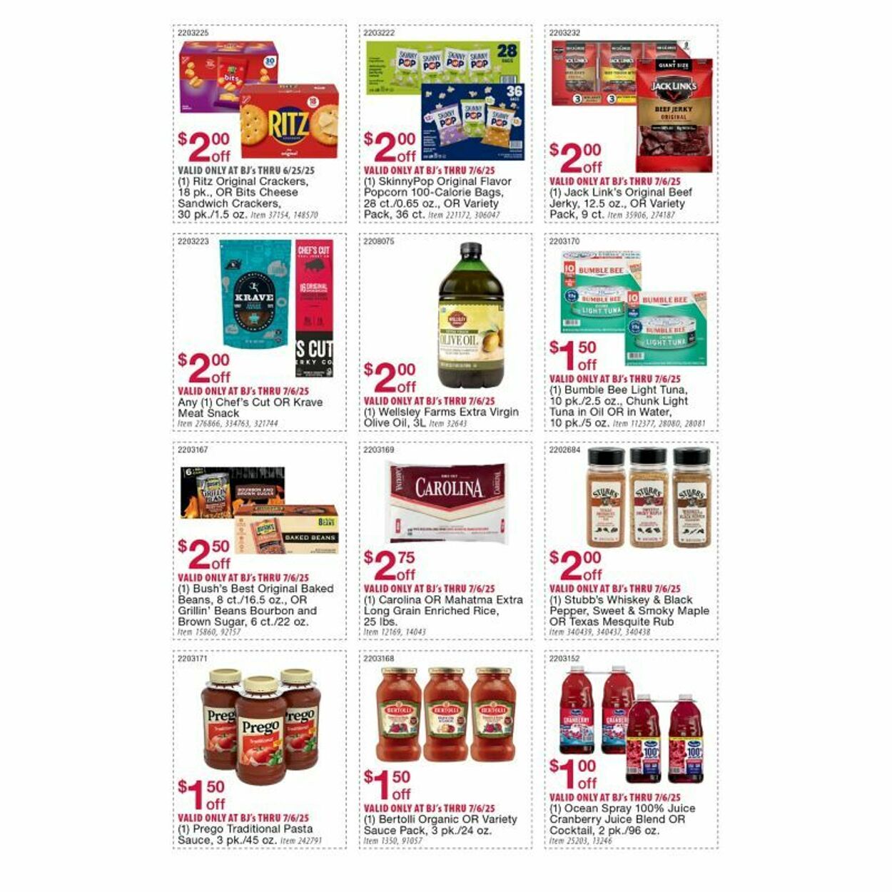 Weekly ad BJ's 06/11/2025 - 06/25/2025