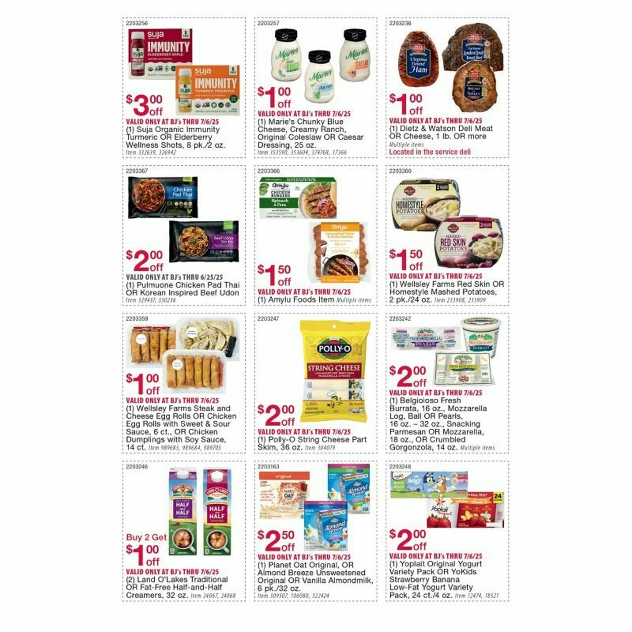 Weekly ad BJ's 06/11/2025 - 06/25/2025