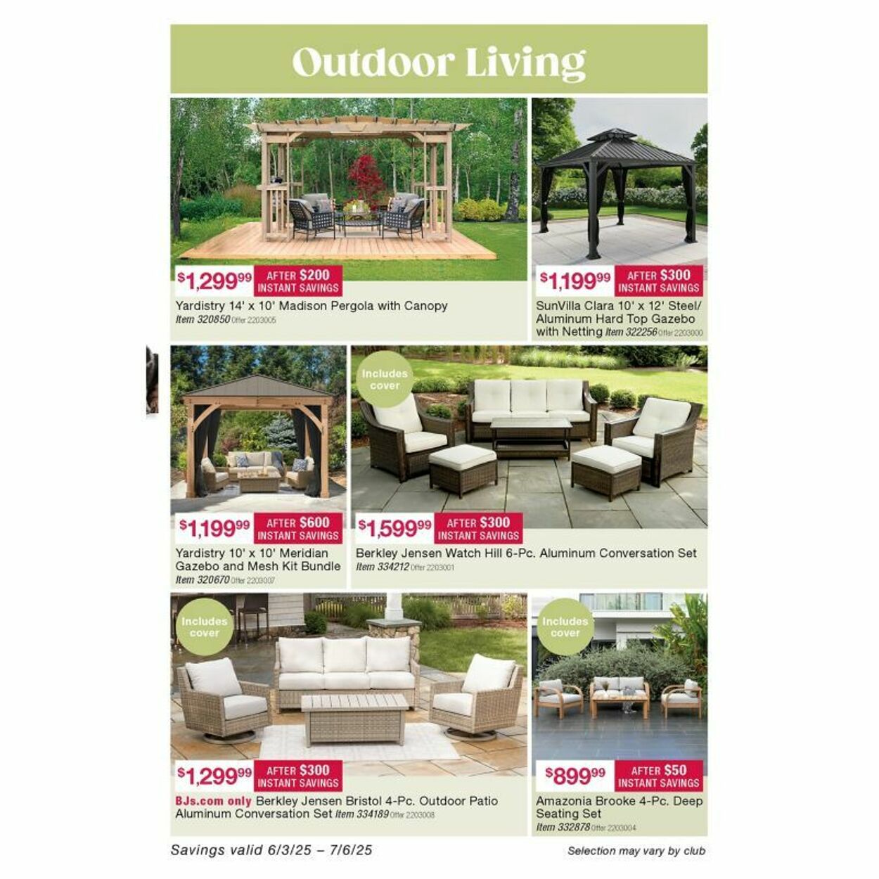 Weekly ad BJ's 06/11/2025 - 06/25/2025