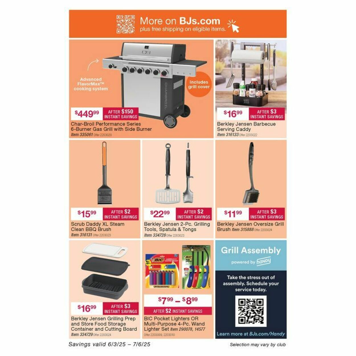 Weekly ad BJ's 06/11/2025 - 06/25/2025