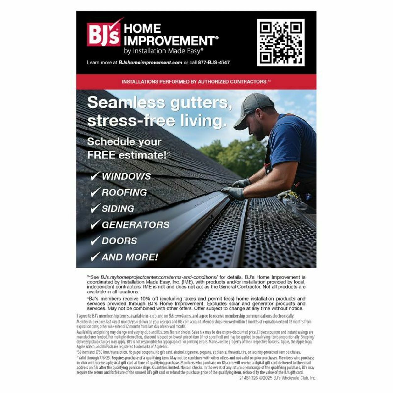 Weekly ad BJ's 06/11/2025 - 06/25/2025
