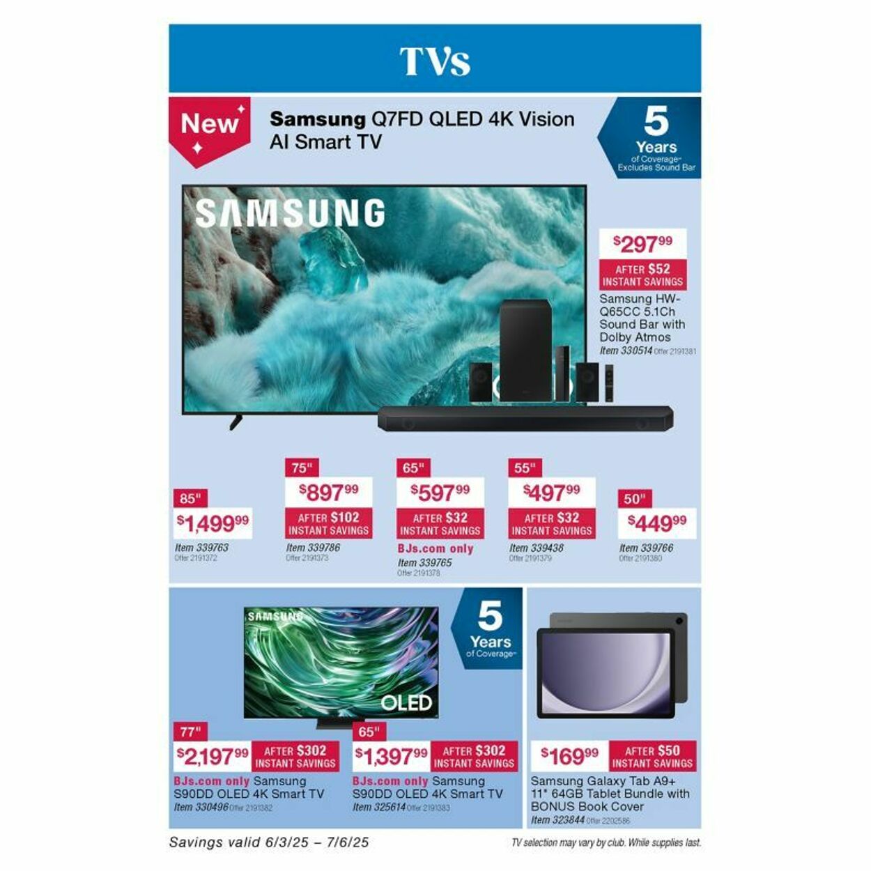 Weekly ad BJ's 06/11/2025 - 06/25/2025