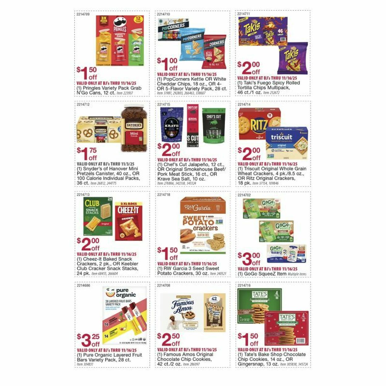 Weekly ad BJ's 10/16/2025 - 10/30/2025