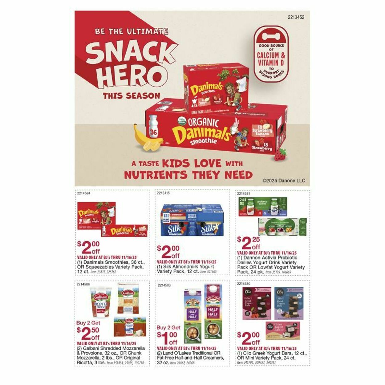 Weekly ad BJ's 10/16/2025 - 10/30/2025