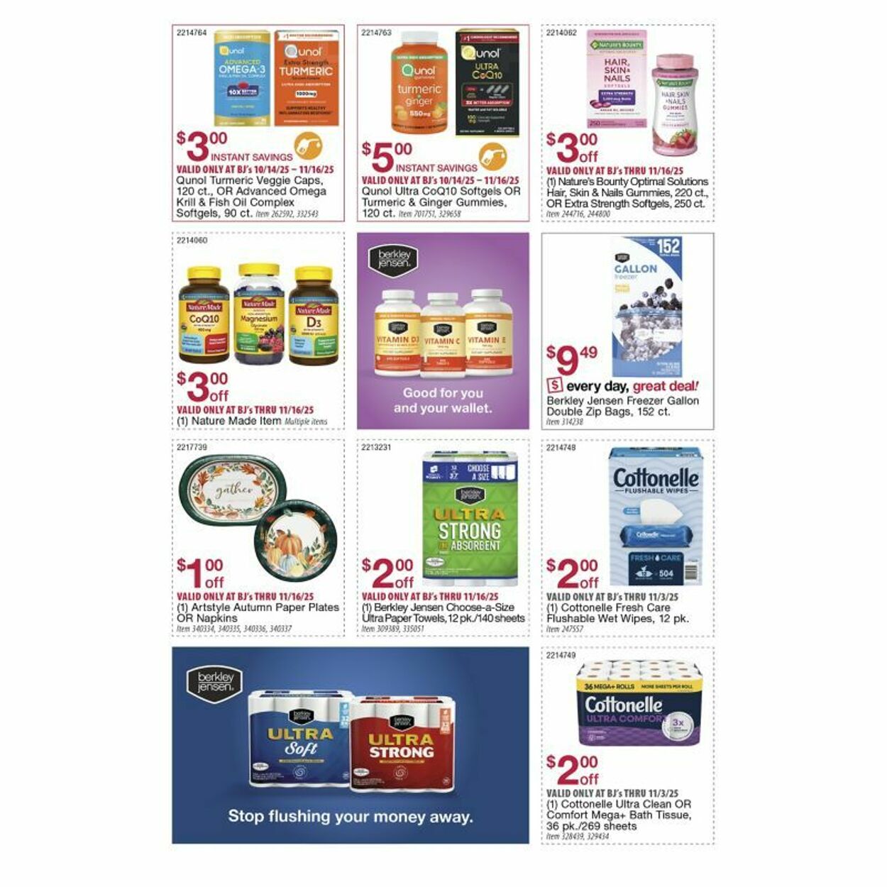 Weekly ad BJ's 10/16/2025 - 10/30/2025
