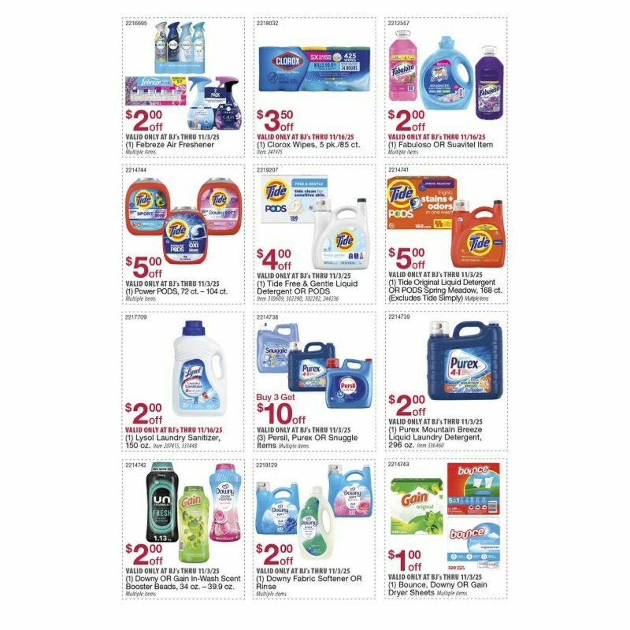 Weekly ad BJ's 10/16/2025 - 10/30/2025