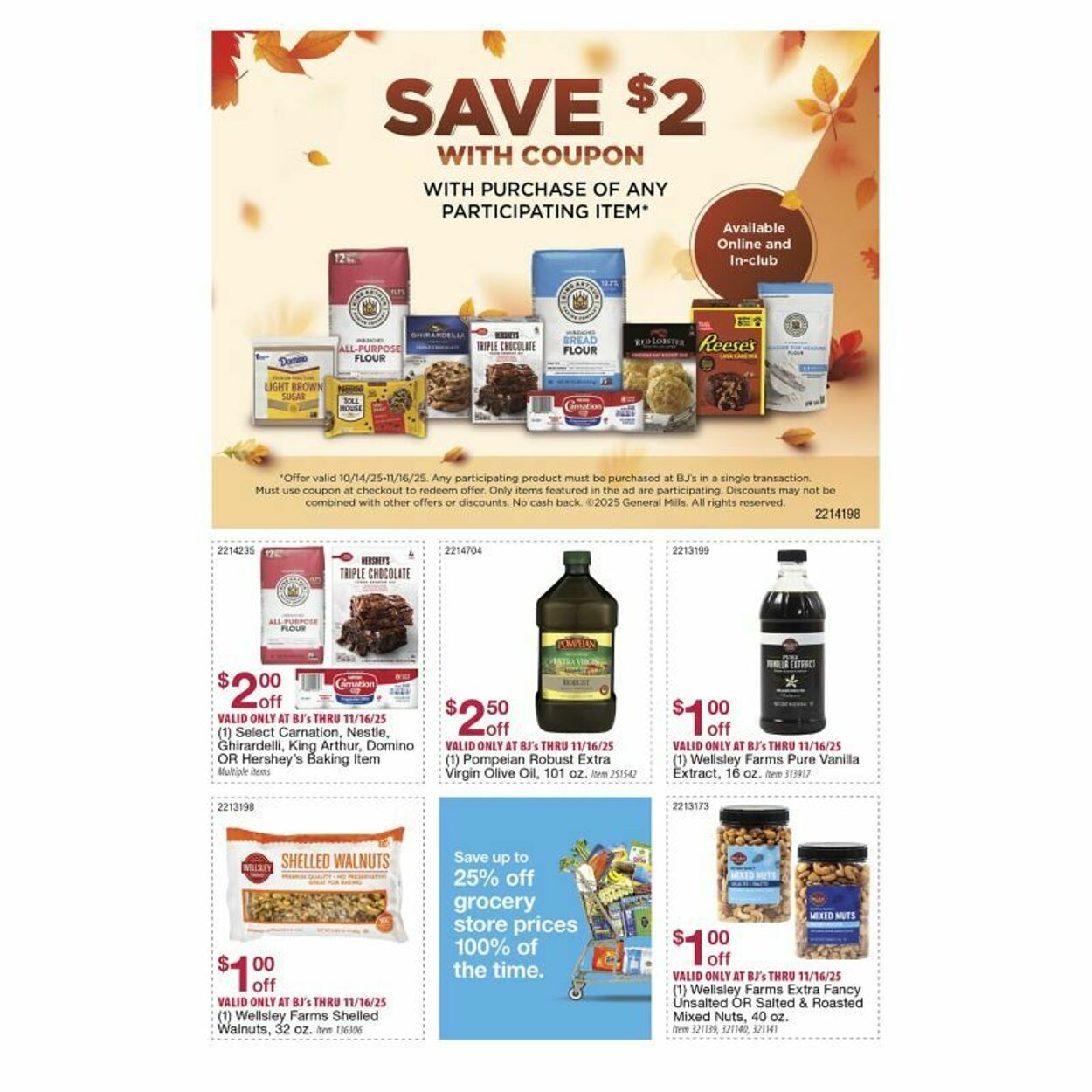 Weekly ad BJ's 10/16/2025 - 10/30/2025