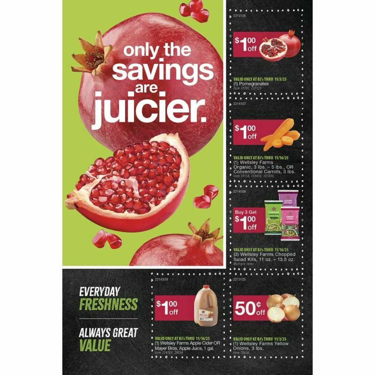 Weekly ad BJ's 10/16/2025 - 10/30/2025