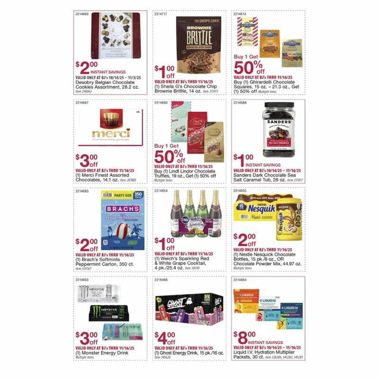 Weekly ad BJ's 10/16/2025 - 10/30/2025