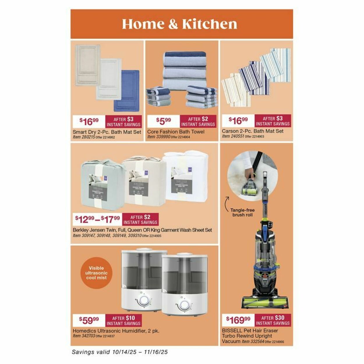 Weekly ad BJ's 10/16/2025 - 10/30/2025