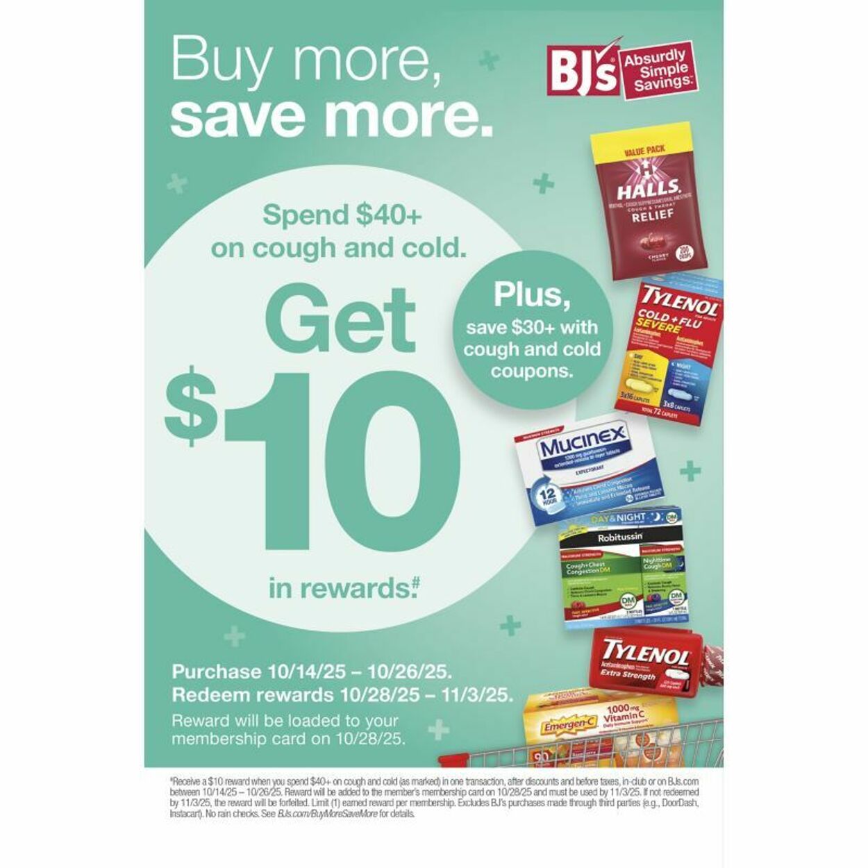 Weekly ad BJ's 10/16/2025 - 10/30/2025