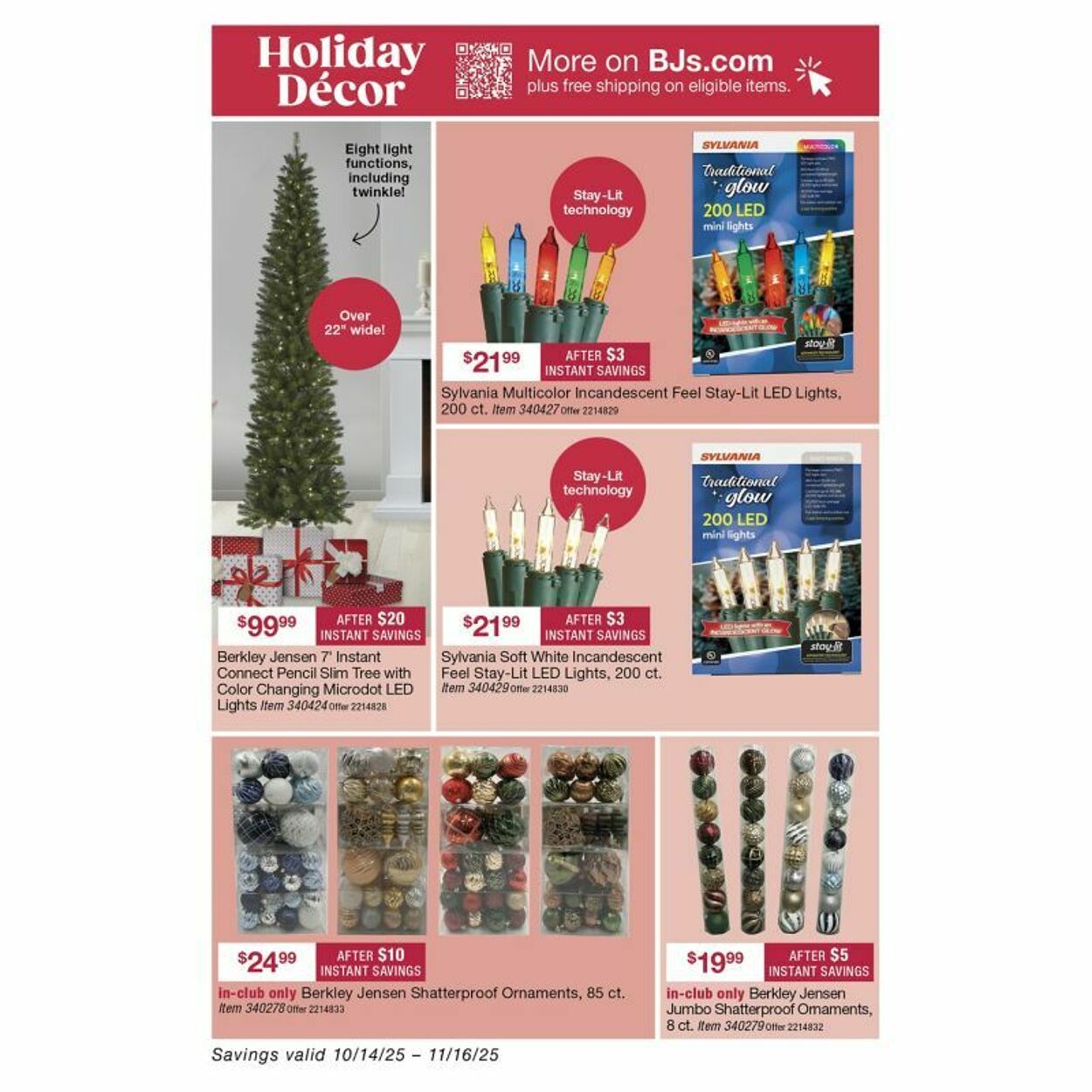 Weekly ad BJ's 10/16/2025 - 10/30/2025