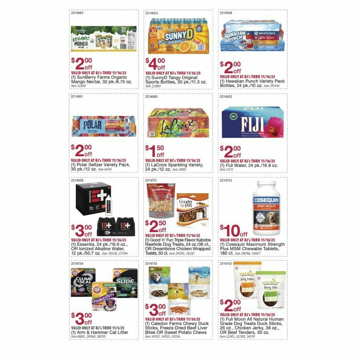 Weekly ad BJ's 10/16/2025 - 10/30/2025
