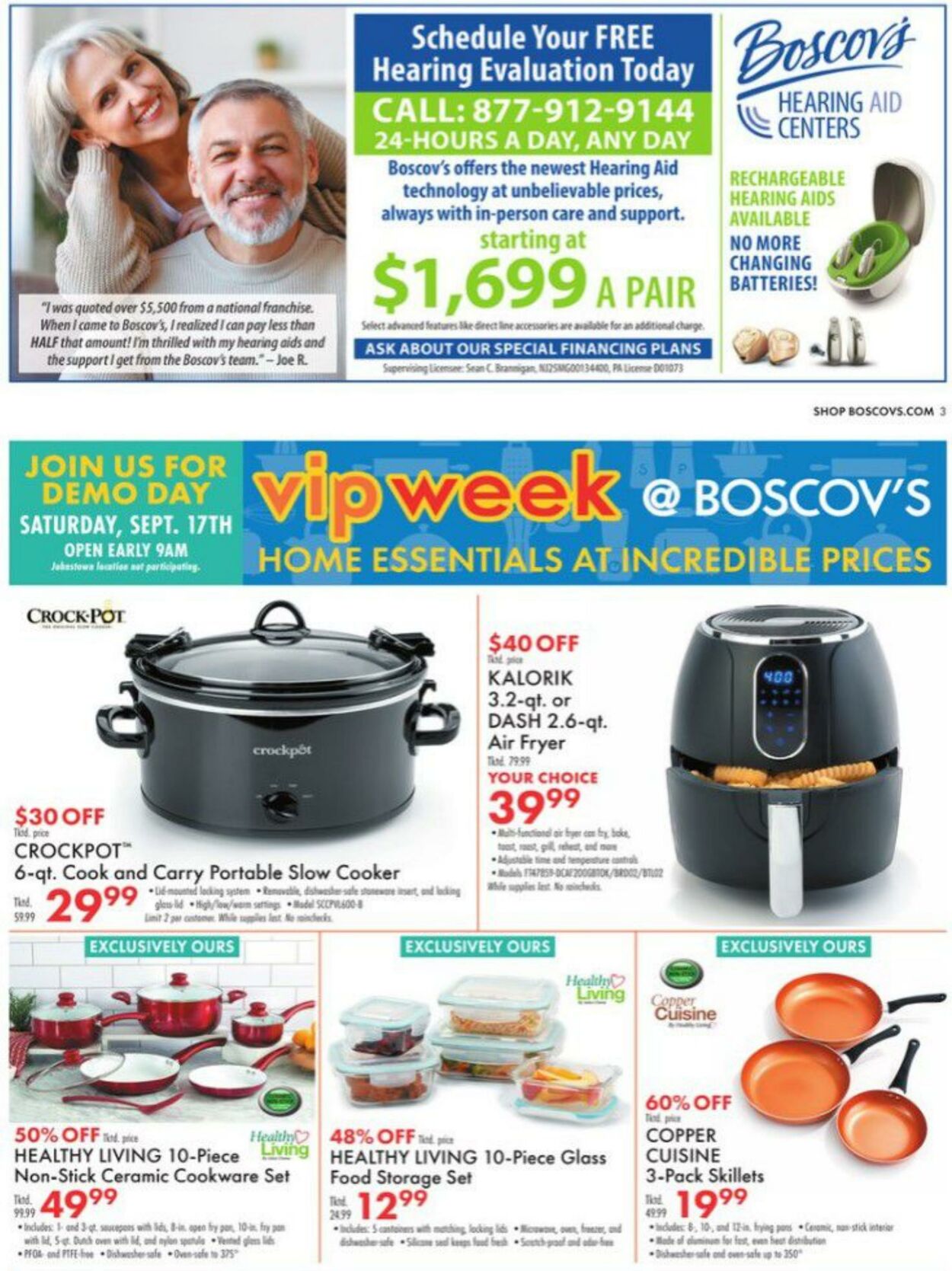 Weekly ad Boscov's 09/15/2022 - 09/21/2022