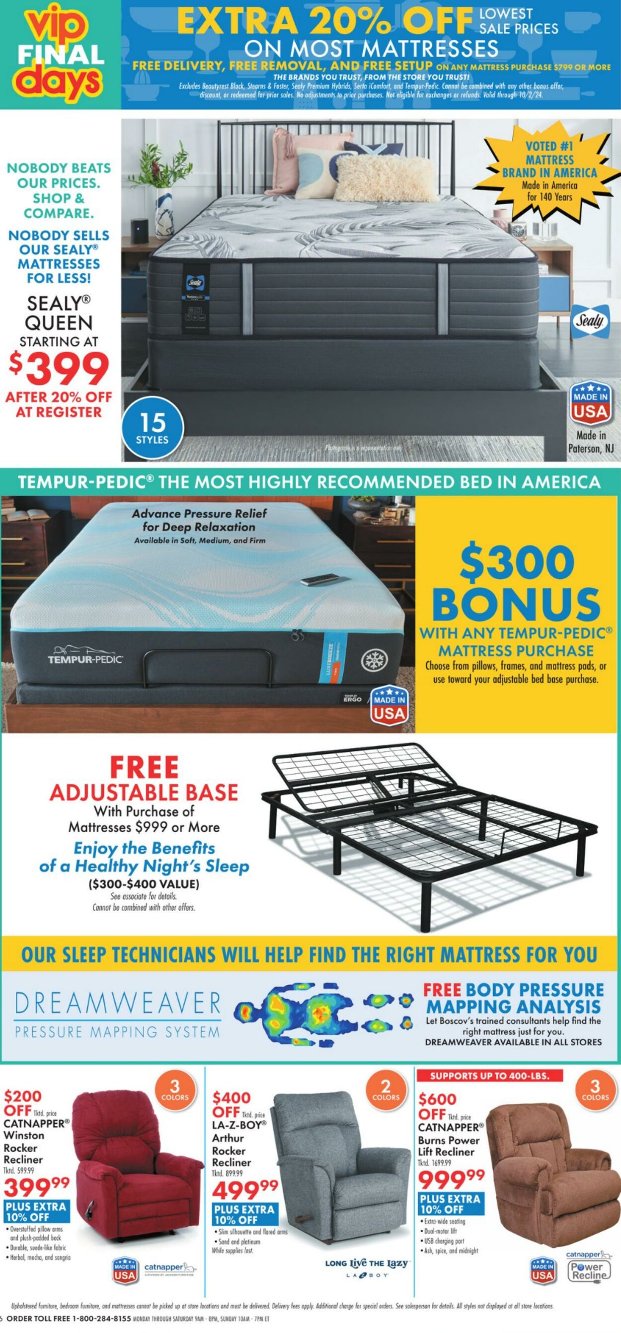 Weekly ad Boscov's 09/26/2024 - 10/02/2024