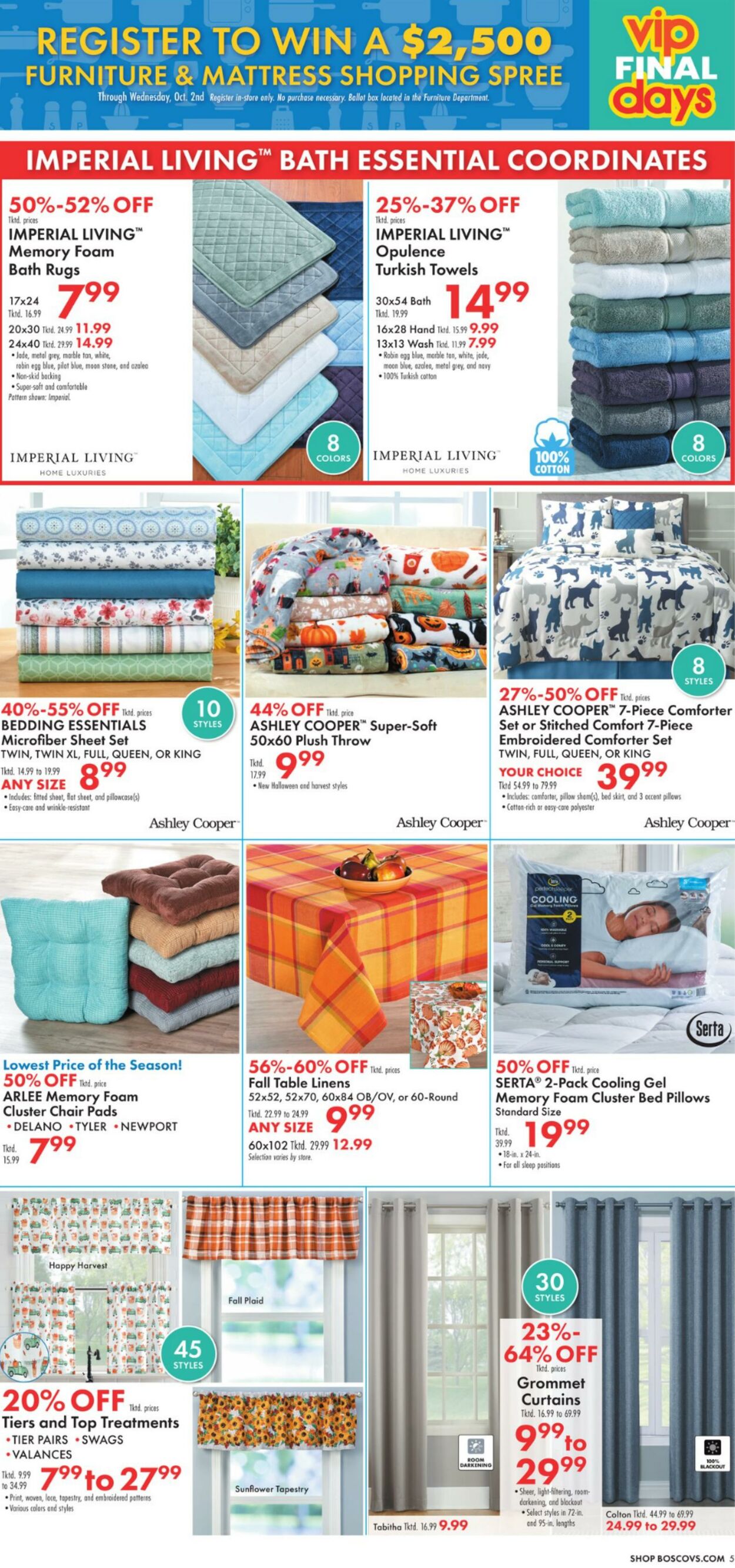 Weekly ad Boscov's 09/26/2024 - 10/02/2024