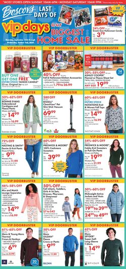 Weekly ad Boscov's 09/14/2023 - 09/20/2023